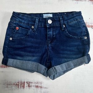 Hudson Cuffed Girls Size 8 Jean Shorts